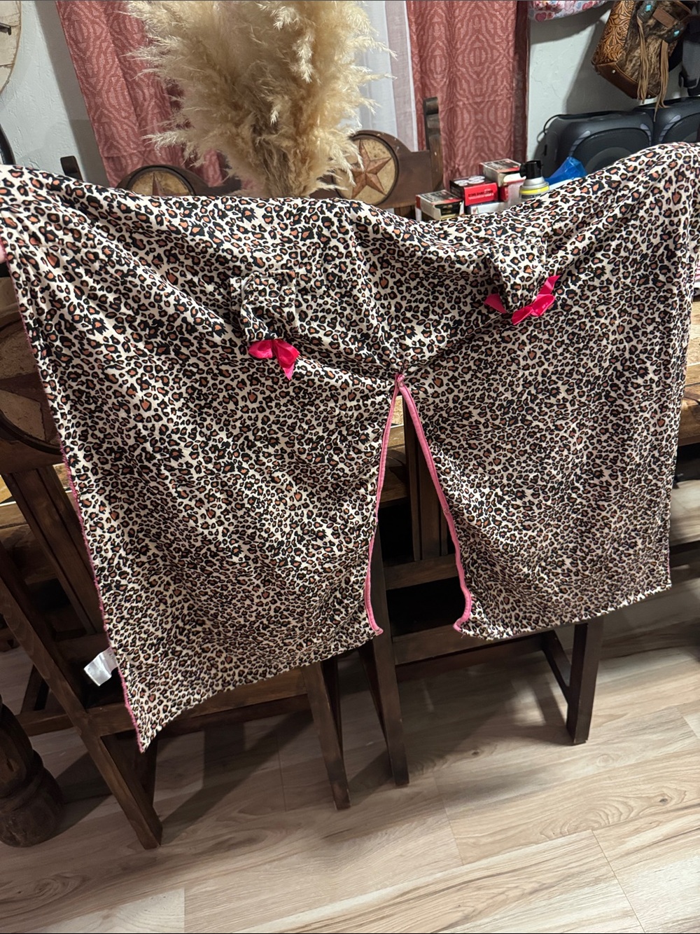 Leopard Print minky carseat cover